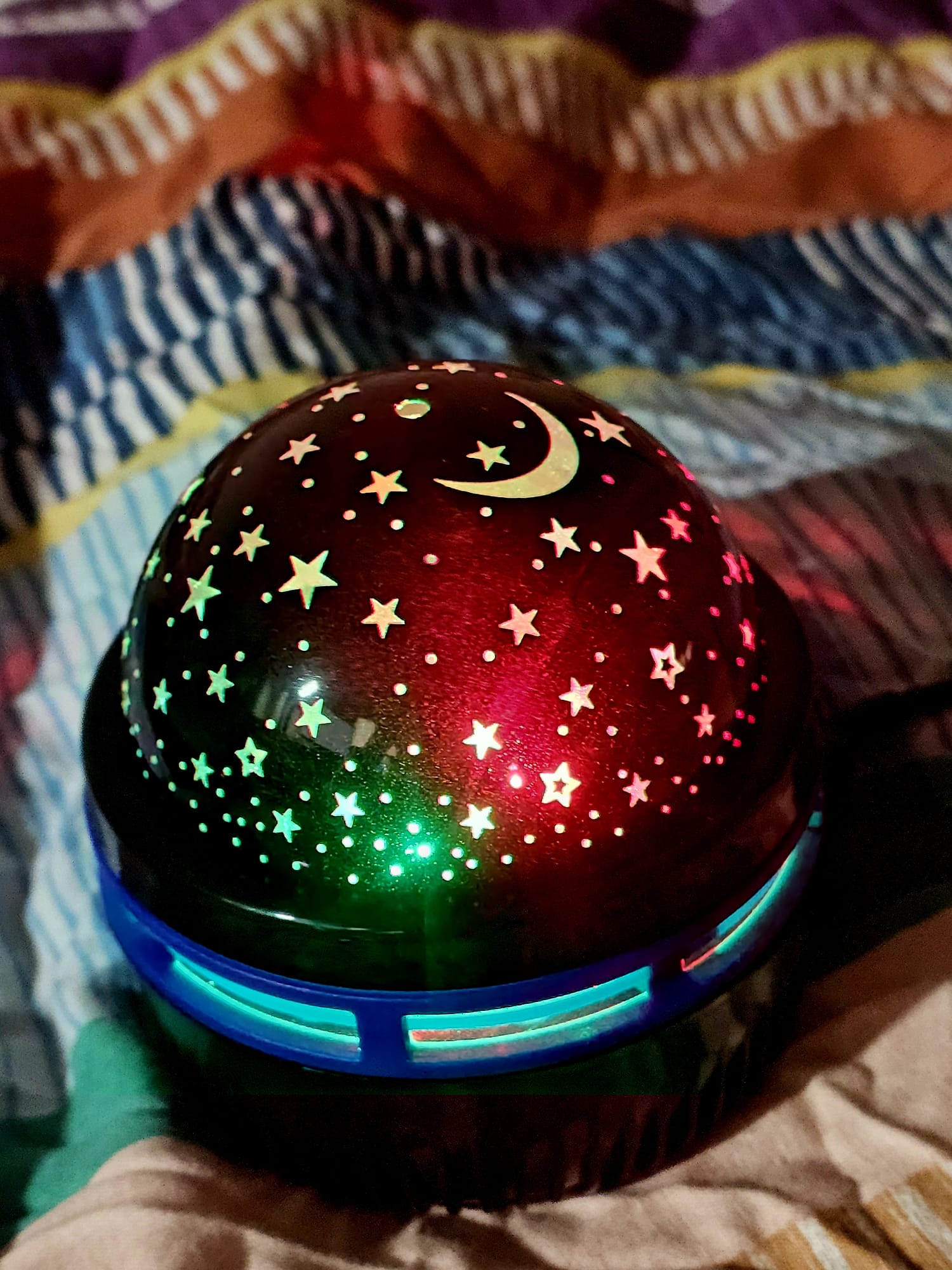 LED Mini Magic Star Projector Ball – USB RGB Room Light