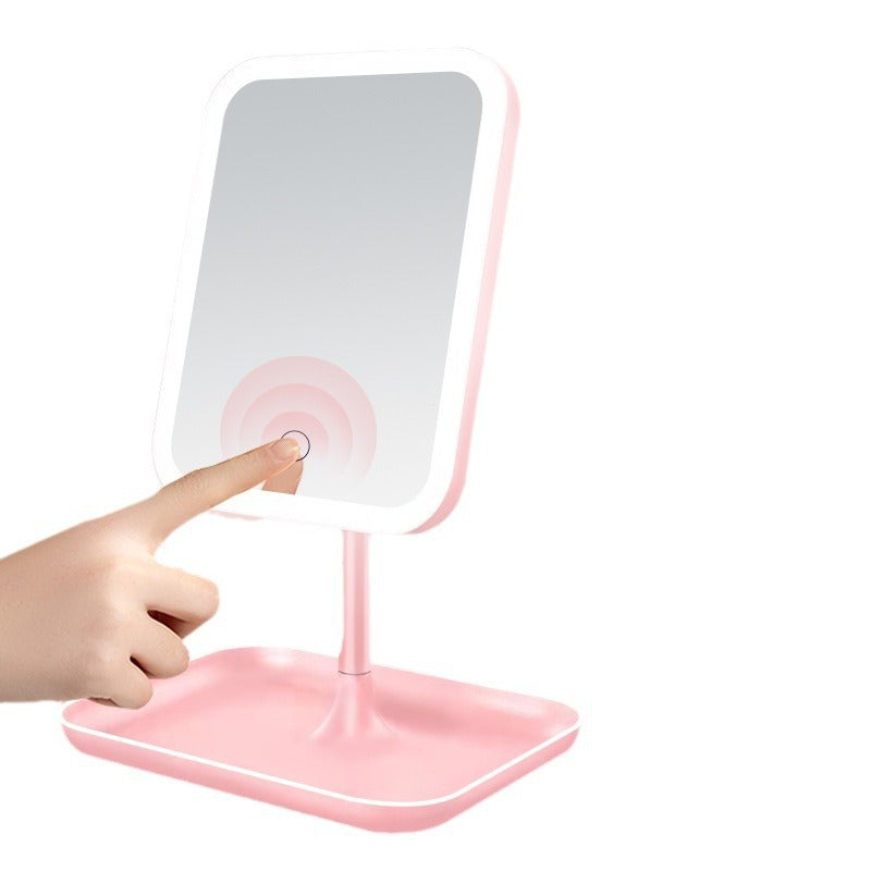 Smart LED Vanity Mirror – Touch Light Portable Makeup Mirror